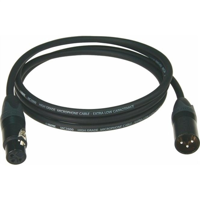Hovedbilde Klotz M2 Superior mic cable Neutrik XLR/XLR 2 m