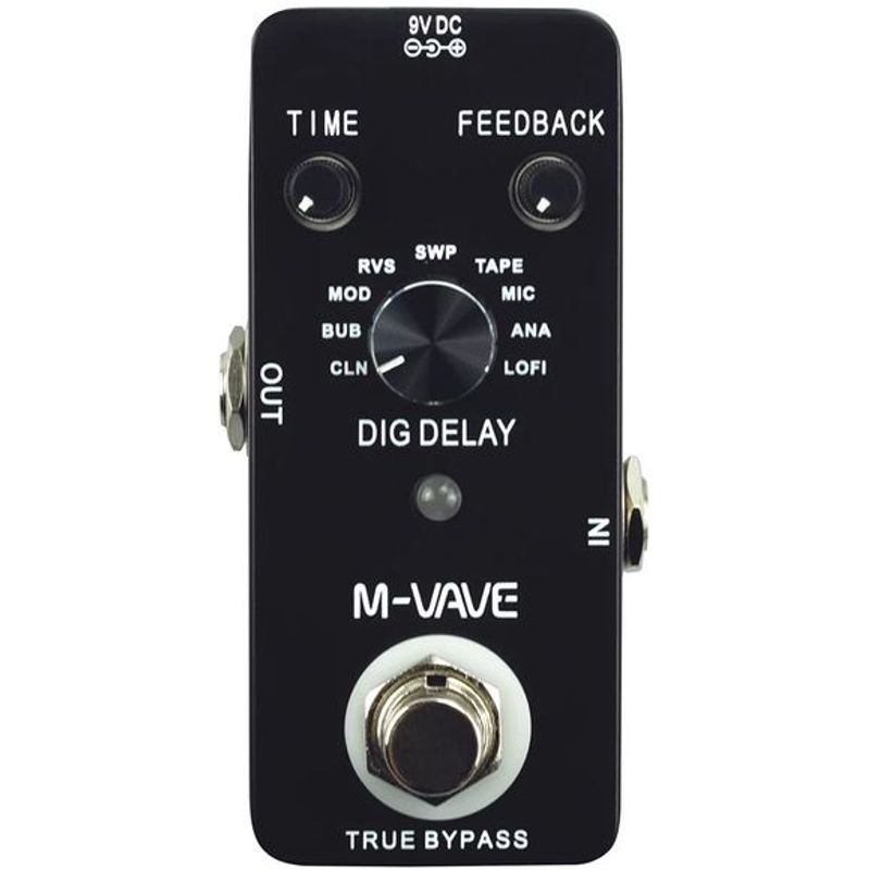 M-vave Dig Delay effektpedal for gitar