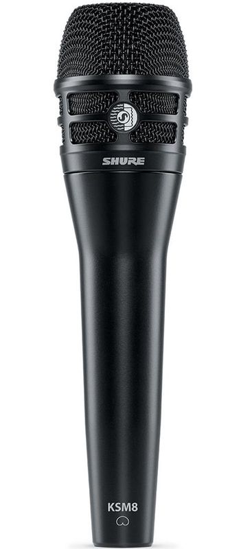 Shure KSM8 Dualdyne Cardioid Dynamic Microphone, Black