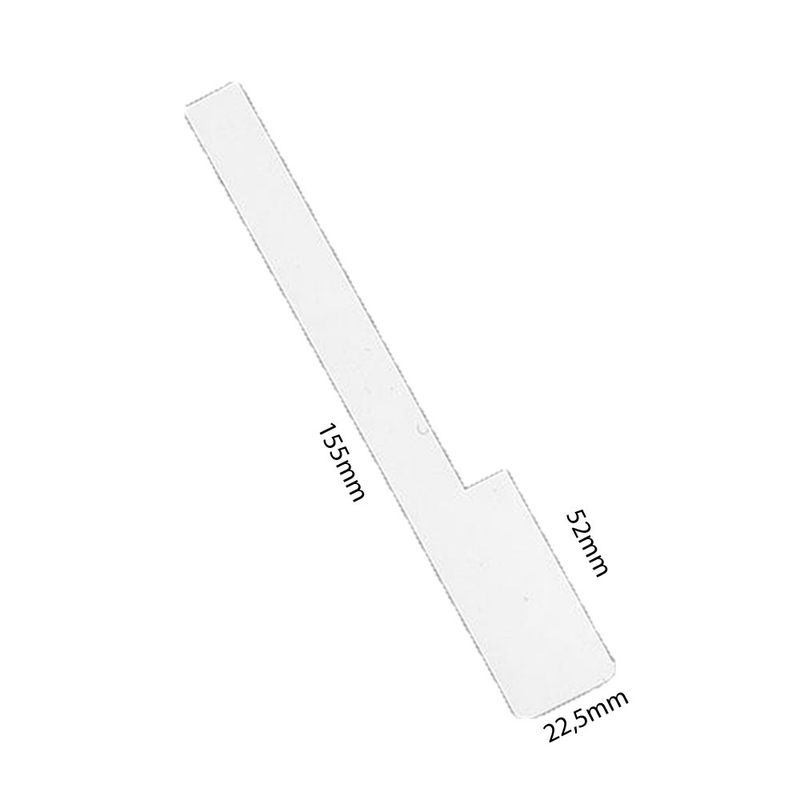 Tangentbelegg Acryl, Uten Front ,Tangent "C"