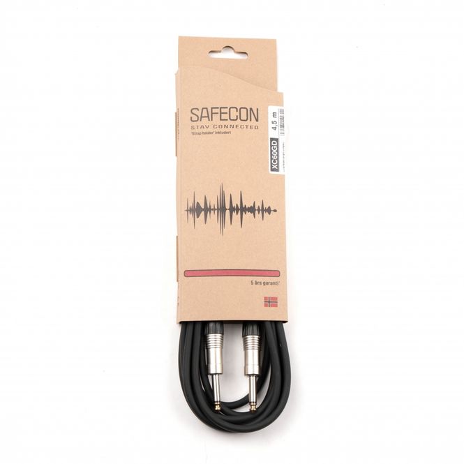 Hovedbilde SAFECON IC50 (XC60) 4,5m INSTRUMENT/GITAR KABEL