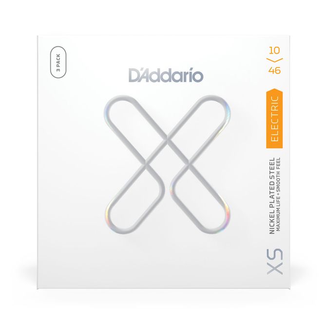 Hovedbilde D'Addario Fretted XSE1046-3P Strengesett Elgitar ...
