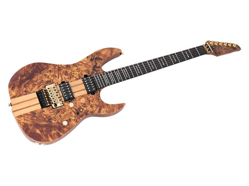 Sire X10/NTS Larry Carlton alder + poplar burl neck-through electric guitar