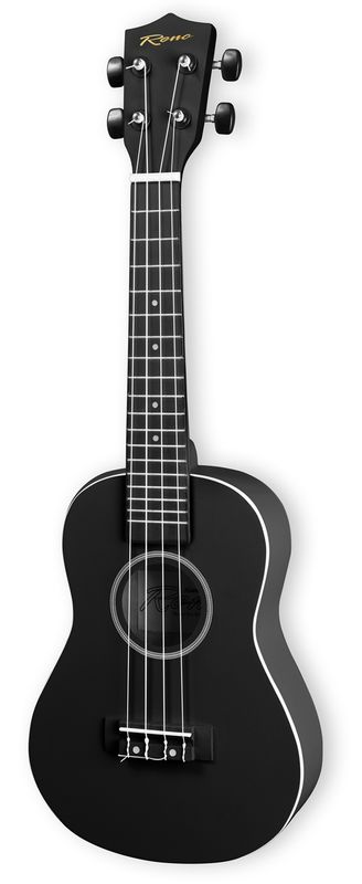 Reno RU300-BLK Konsert ukulele med trekk Svart