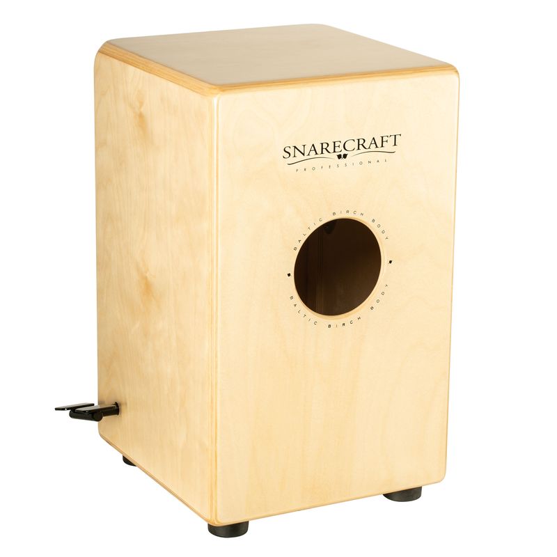 Meinl Percussion SCP100AWA Snarecraft Professional Cajon, White 