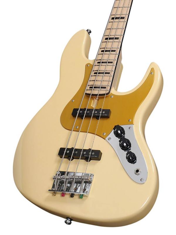Sire V5.24 A4/VWH Marcus Miller alder 24 fret 4-string passive bass guitar vintage white