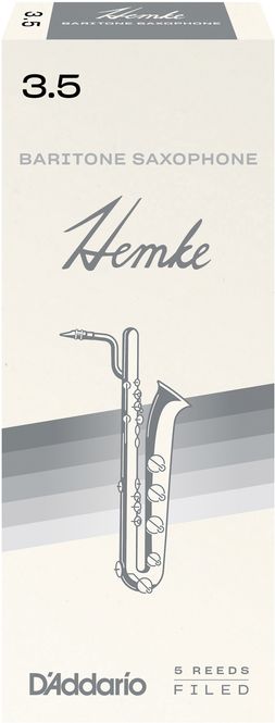 Hovedbilde Daddario Hemke RHKP5BSX350 Baryton-sax 5p 3.5 Fliser
