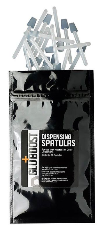 Gluboost spatulas GBMTSPATULAS for applying Gluboost glues and f