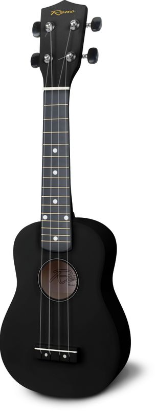 Reno RU150-BLK Sopran ukulele med trekk