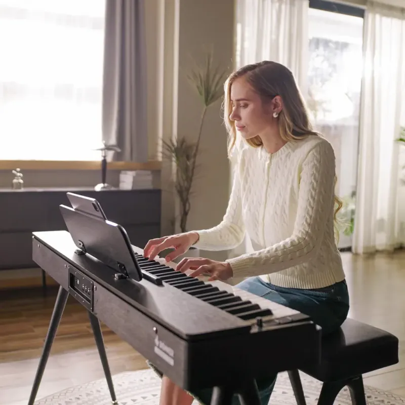 Donner Oura S100 Digitalpiano Svart Matt