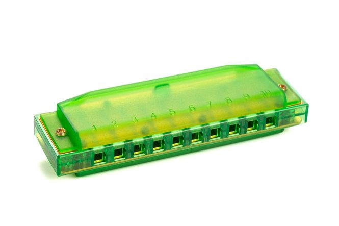 Hovedbilde HOHNER TRANSLUCENT HARP GREEN