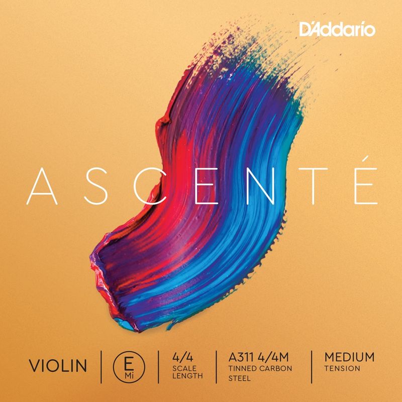 D'Addario Orchestral A311 4/4M E Medium Tension