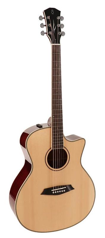 Sire A3GSNT Larry Carlton acoustic grand auditorium guitar with SIB electronics and cutaway