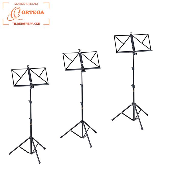 Hovedbilde Ortega OMS-1BK 3-pakke